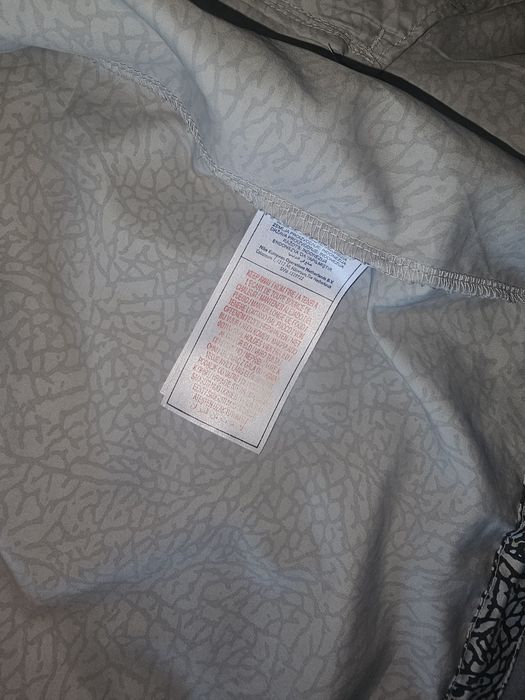 Nike SB Cement - Grey Elephant Print Windbreaker 2007