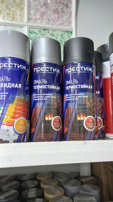 Аэрозольная быстросохнушаяся краска