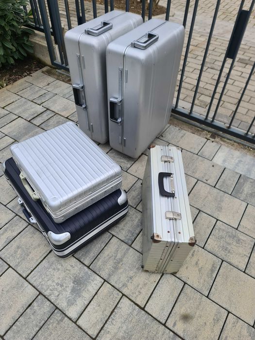 Geamantan troller troler valiza cufar Rimowa Zero Halliburton