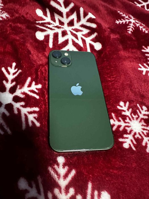 Iphone 13 verde, 128GB, stare foarte buna