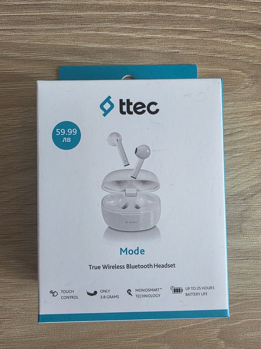 Безжични слушалки TTEC Bluetooth Headset