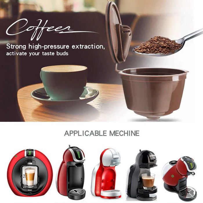 3-та генерация капсули за многократна употреба Dolce Gusto