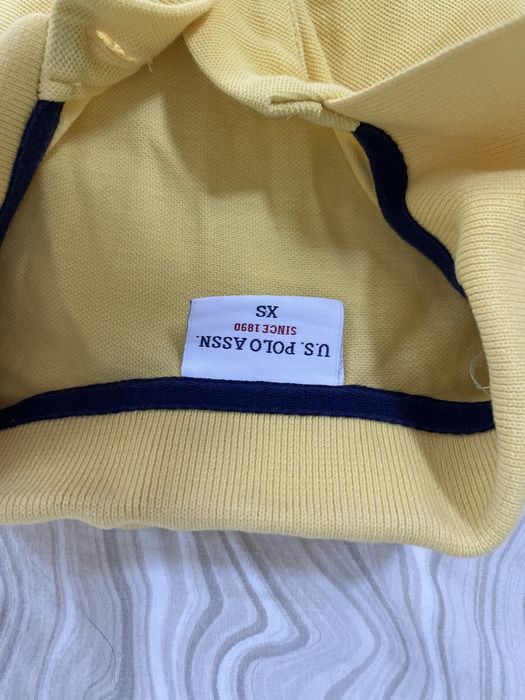 Tricou pollo culoare galben nou