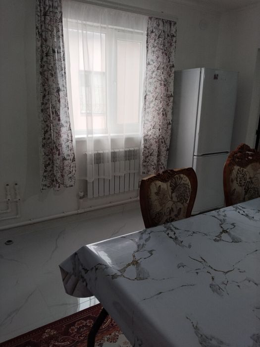 Жанадан салынган сарай жалданады