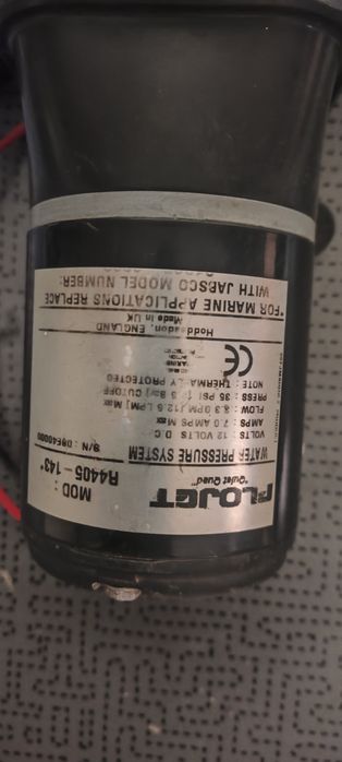 Pompa de Apa Flojet-Jabsco R4405, 4 Supape, 12 Volti, Dus