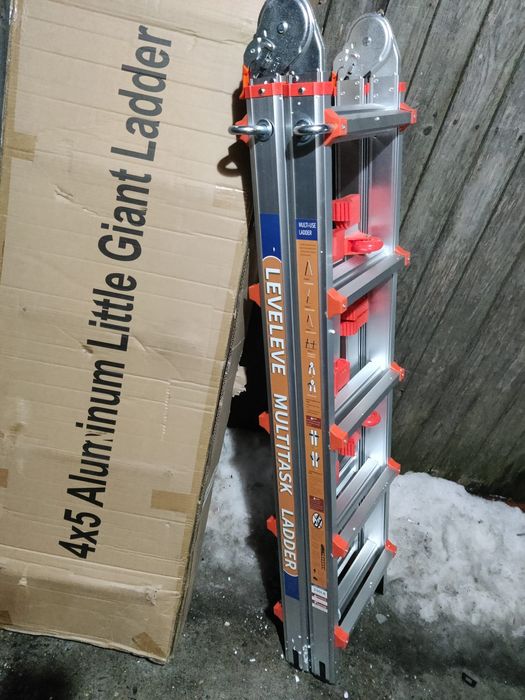 Scara aluminiu 2.50 in A și 5 m dreapta noua