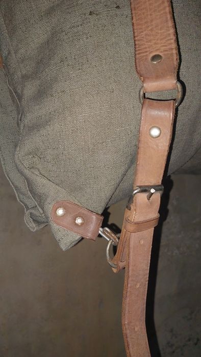 Стара българска брезентова раница 3 бр.