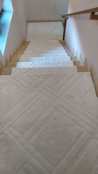 Установка лецницу ковровые дорожки по каждому отдельно !