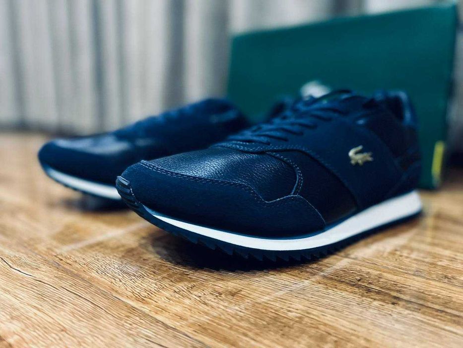 Lacoste мужские кожаные кроссовки РАЗМЕР 40