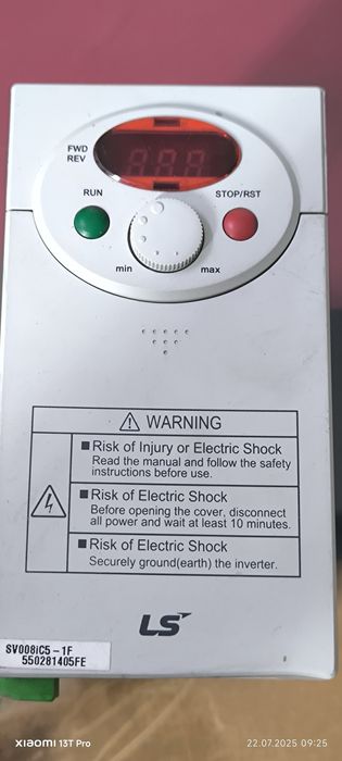 Частотный преобразователь SV008iC5-1F