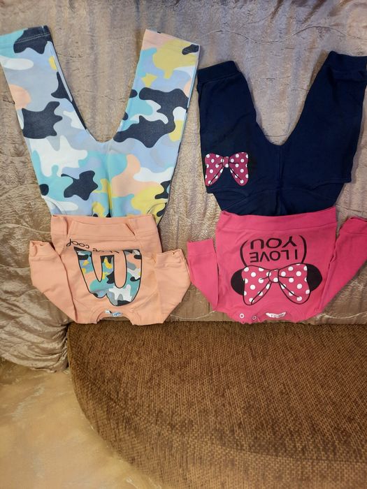 Дрехи и обувчици за малка госпожица 6-9 месеца