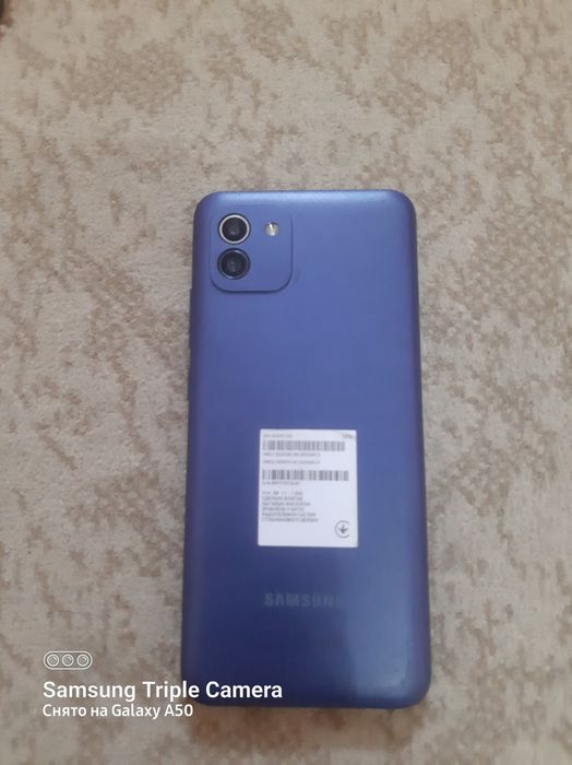 Galaxy A03  2022-jil islep shigarilgan