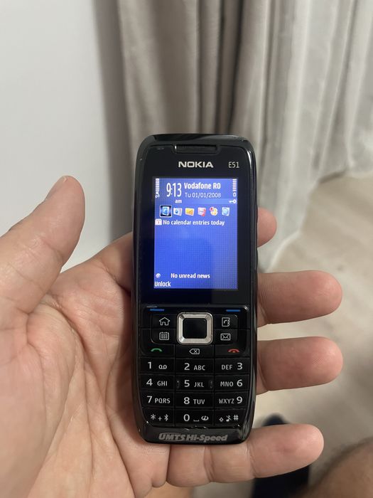 Nokia e51 black, stare buna