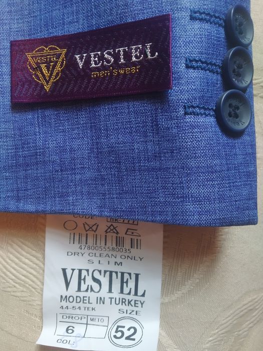 Костюм турецкий современный мужской тройка