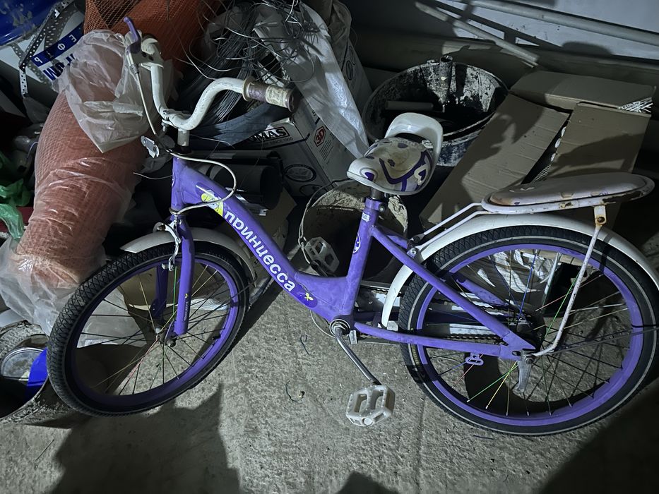 Велосипед детский   Фиолетовый для девочки
