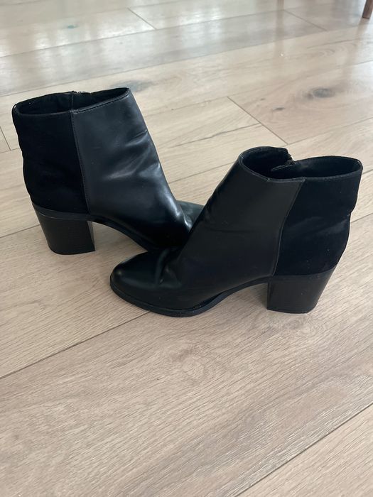 Botine cu toc,stradivarius,marimea 38