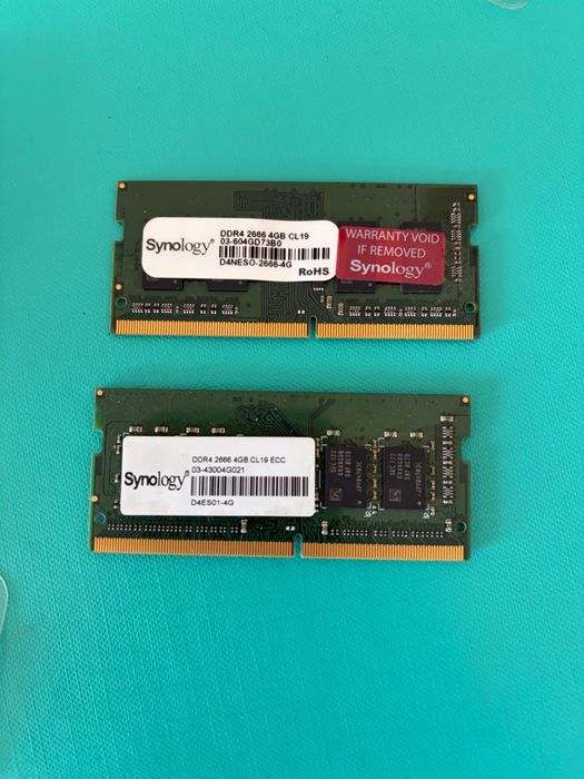 4GB DDR4 Synology SODIMM memorie NAS originala