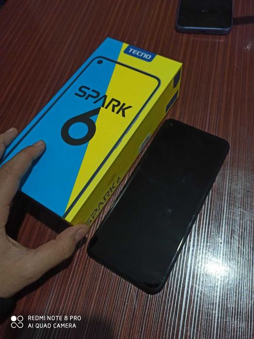 Tecno spar 6 128gb