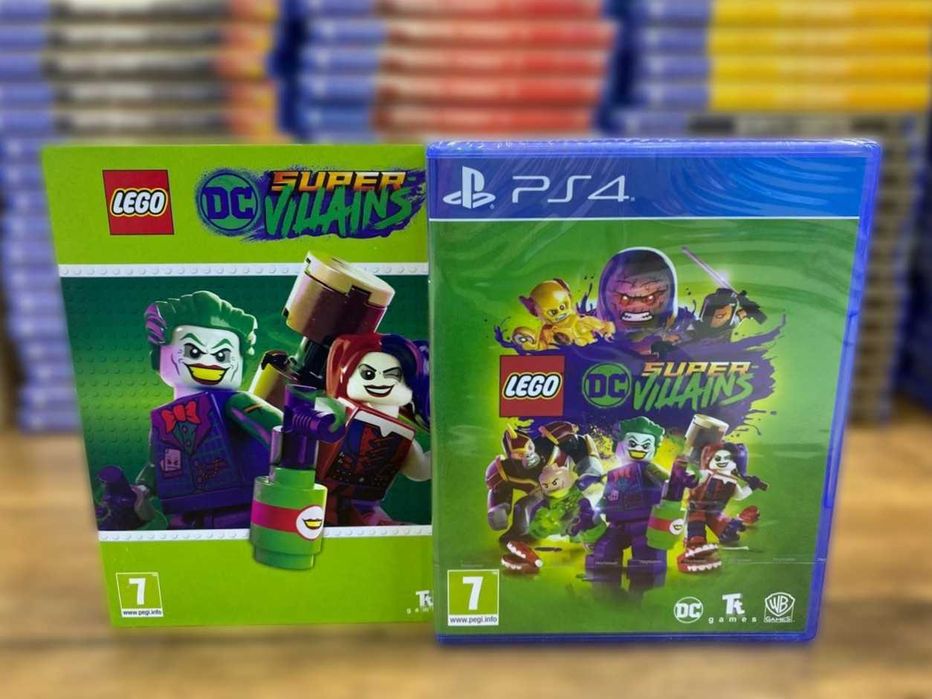 Новый LEGO DC Super-Villains PS4/PS5 Лего DC Суперзлодеи Пс4 На Двоих