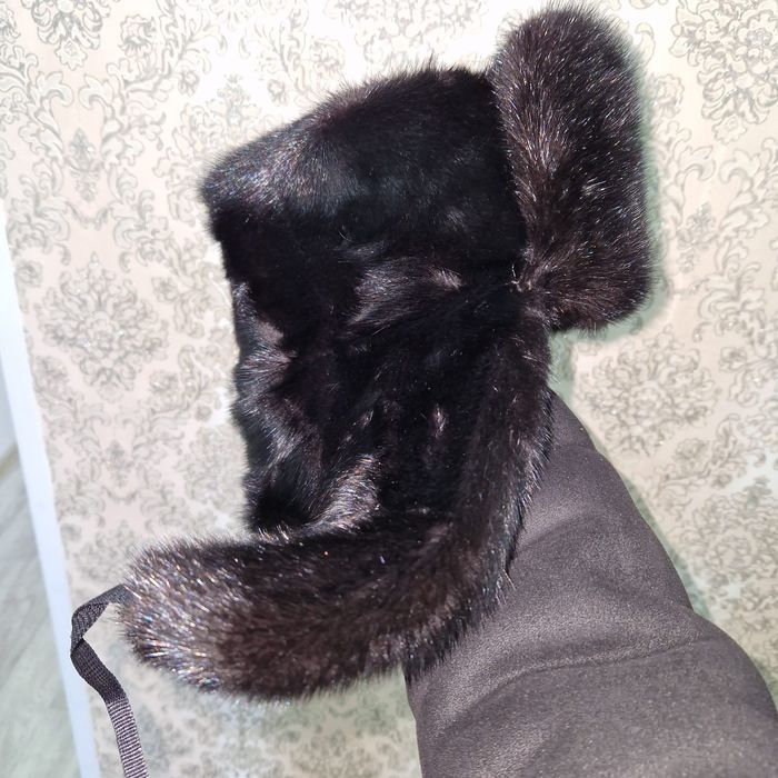 Дубленка зимняя.