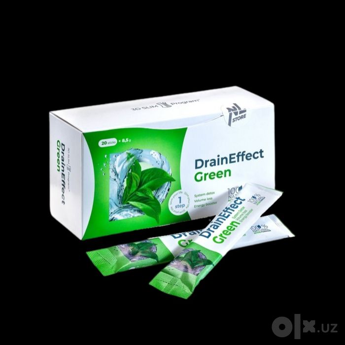 Напиток против отеков DrainEffect green– со вкусом мяты