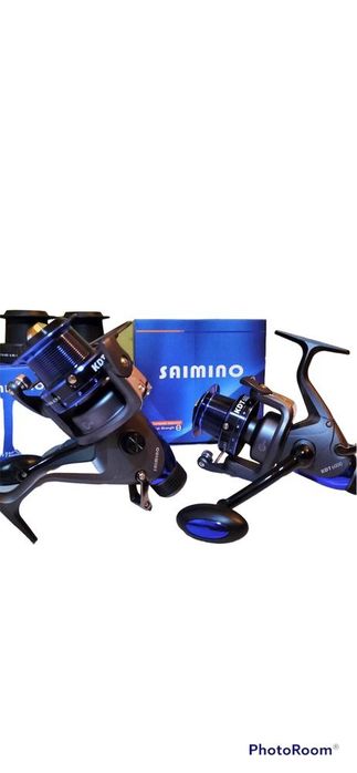 Set 3 Mulinete Saimino KDT6000 9+1 Rulmenti cu BaitRunner