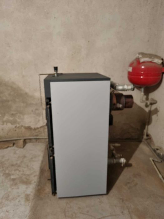 Котел на дърва - почти неизползван