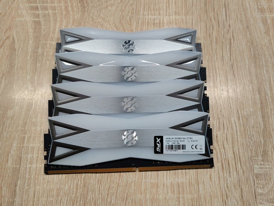 Ddr4 XPG 16gb-32gb  4133MHZ cl19 2x8 , 4X8