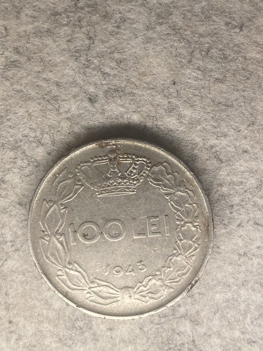 Moneda 100 lei perioada Regatului Romaniei