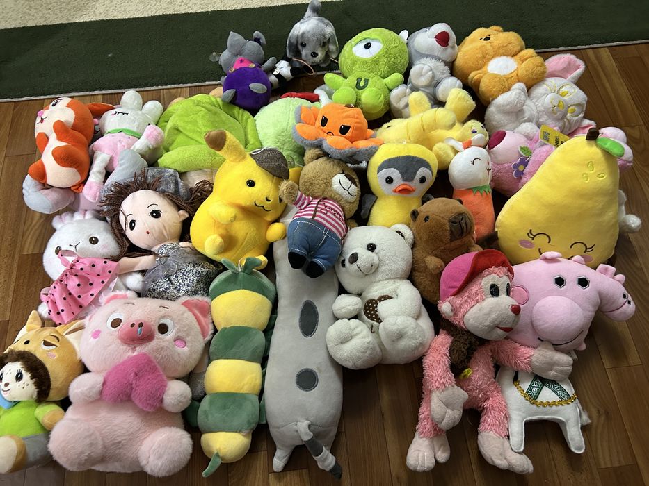 игрушки детские мягкие