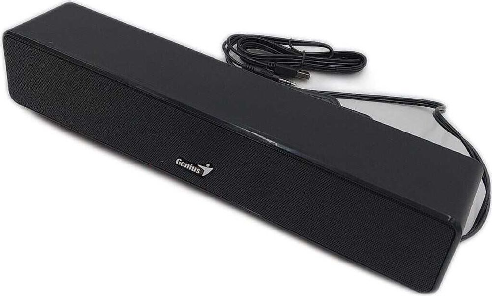 Акустична система Genius SoundBar 100 – USB, 6W, много добро състояние