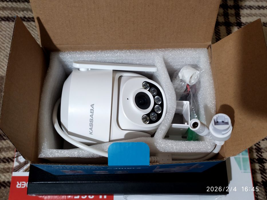 IP цифров комплект за видеонаблюдение + 4MP камера и 10-канален NVR