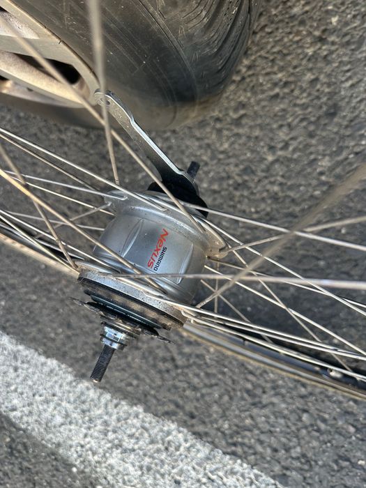 Roata bicicletă 28’ viteze butuc Shimano Nexus Japan
