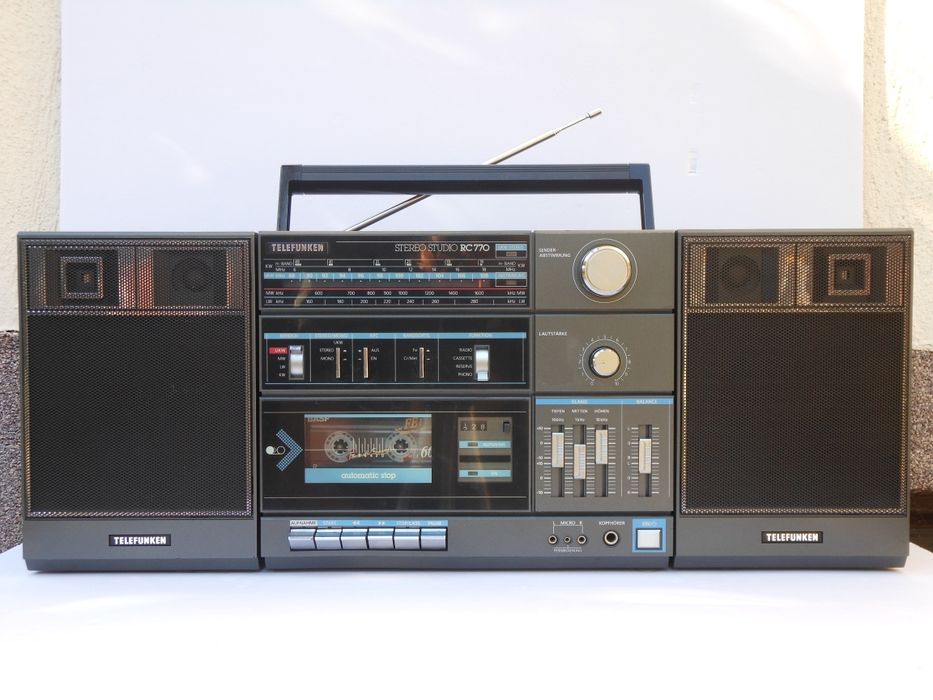 Radiocasetofon Telefunken