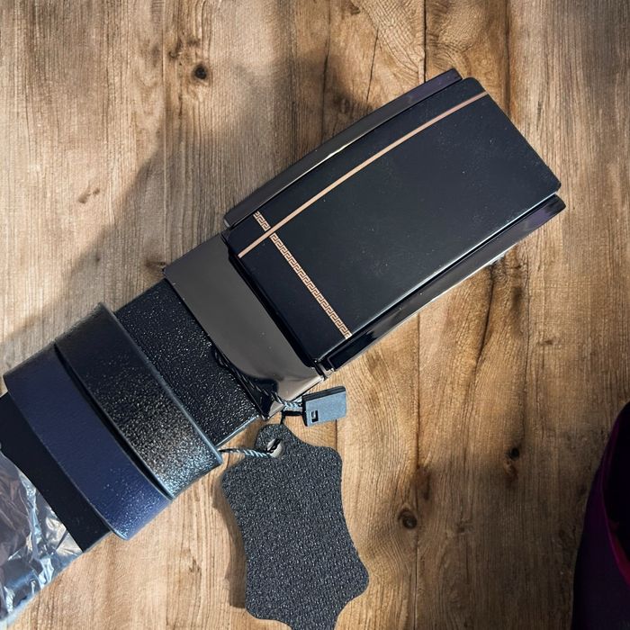 Мъжки колан от естествена кожа за официални поводи панталон или дънки