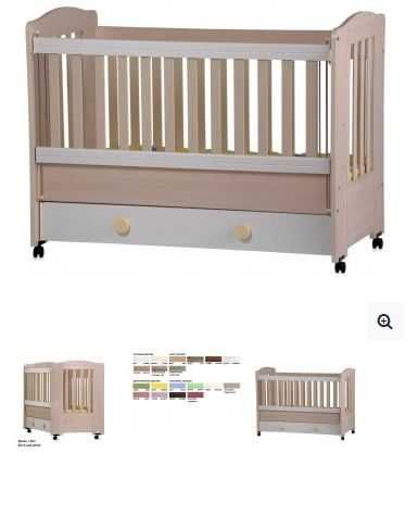 Детско креватче с колелца