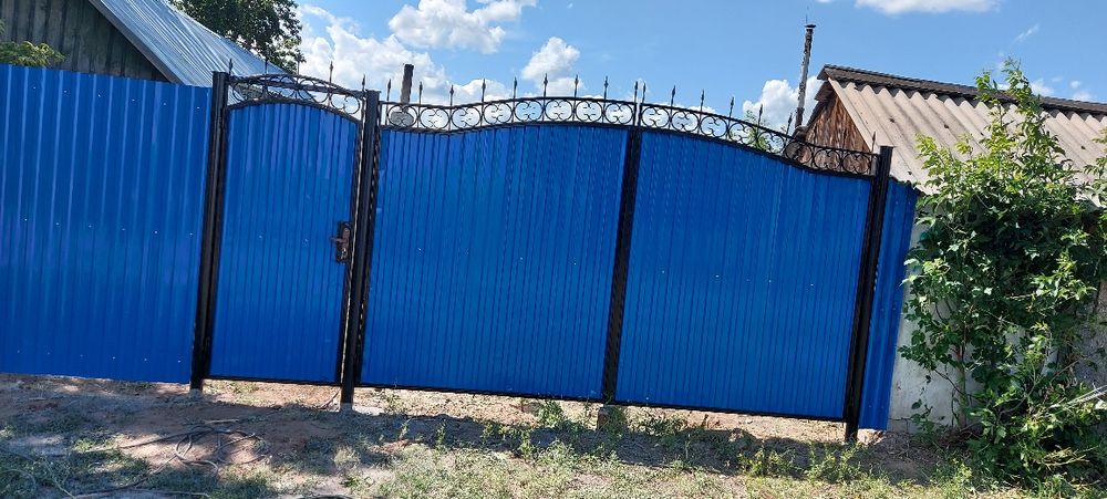 Забор. Ворота...