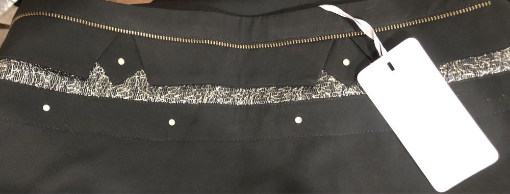 Юбка черная весна - осень