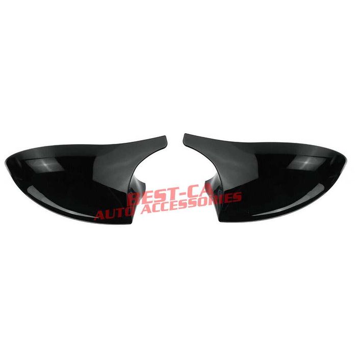 Capace oglinzi Batman M Style negru lucios BMW E87 E90 E92 pre-facelif