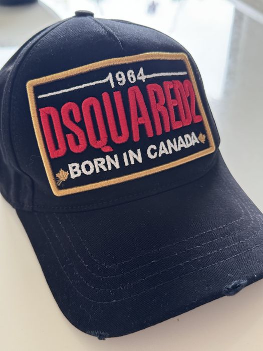 Шапка с козирка Dsquared2