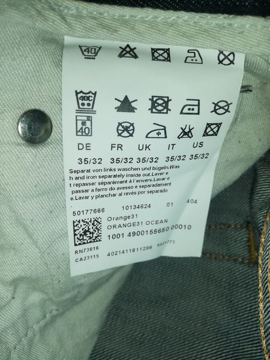 Blugi originali Hugo Boss 35/32