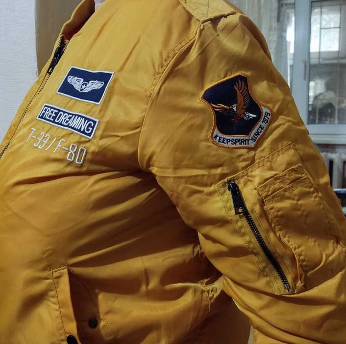 Куртка-бомбер мужская премиального качества (Erkaklar kurtkasi)