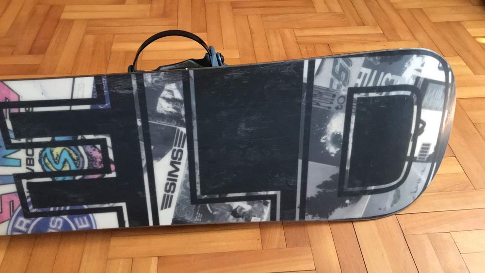 Snowboard/ Сноуборд Sims Shield 156w с Nitro Team Pro автомати L