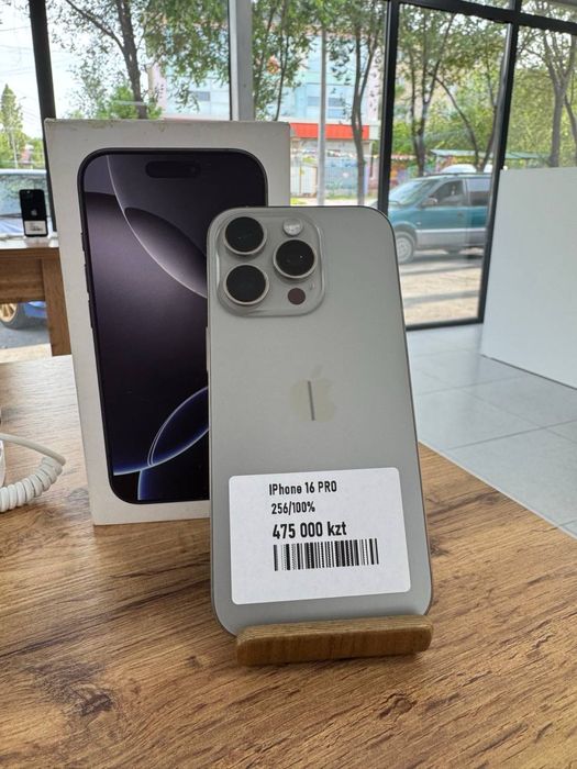 iPhone 16 Pro•256GB/100%Titanium Айфон 16 Про•256гб/100% титан