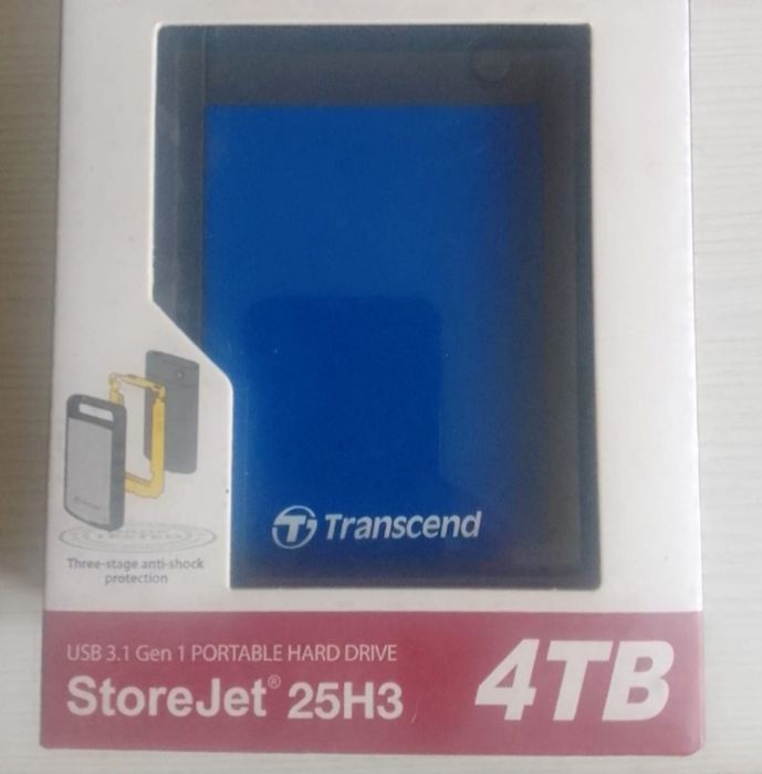 Внешний жесткий диск Тranscend 4TB