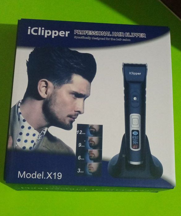 Машинка для стрижки IClipper model X19 Soch olish mashinkasi
