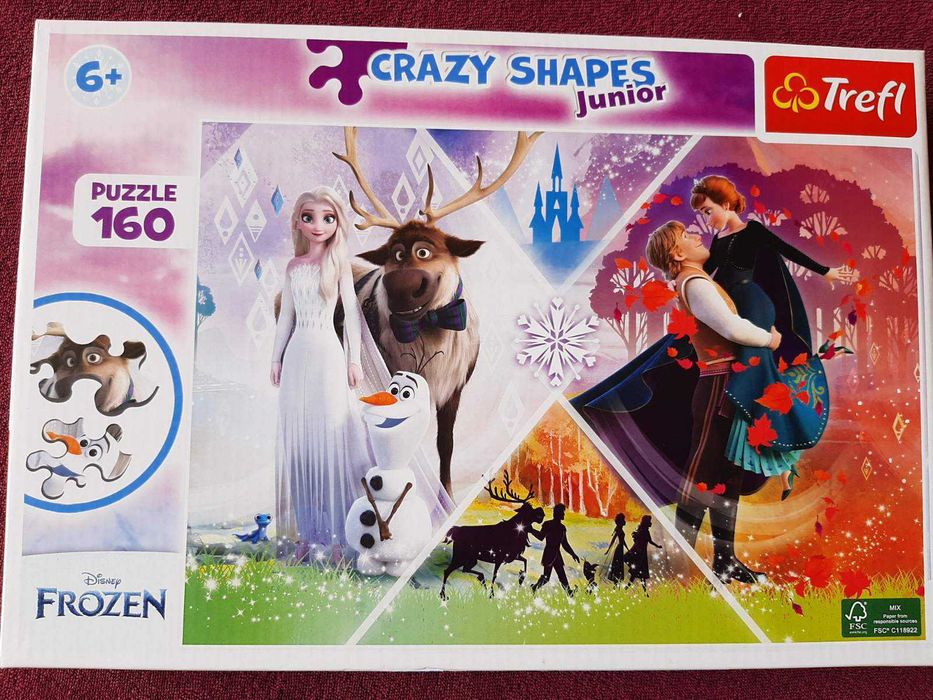 Детски пъзел Елза и Анна - 160 части, марка TREFL