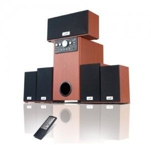 Sistem Genius 5.1 150W RMS, culoare maro