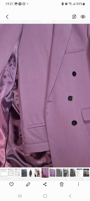 брючный костюм зара