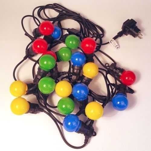 Парти лампички, гирлянди, вериги цветни и бели лед лампички. Топ цена